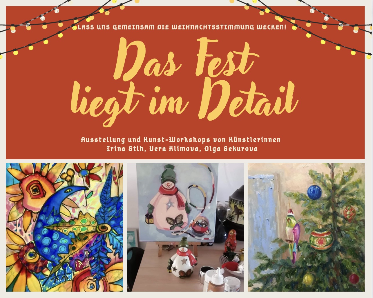 Das Fest liegt im Detail Ece Clarke, Himmelpfortgasse 12, Ausstellung