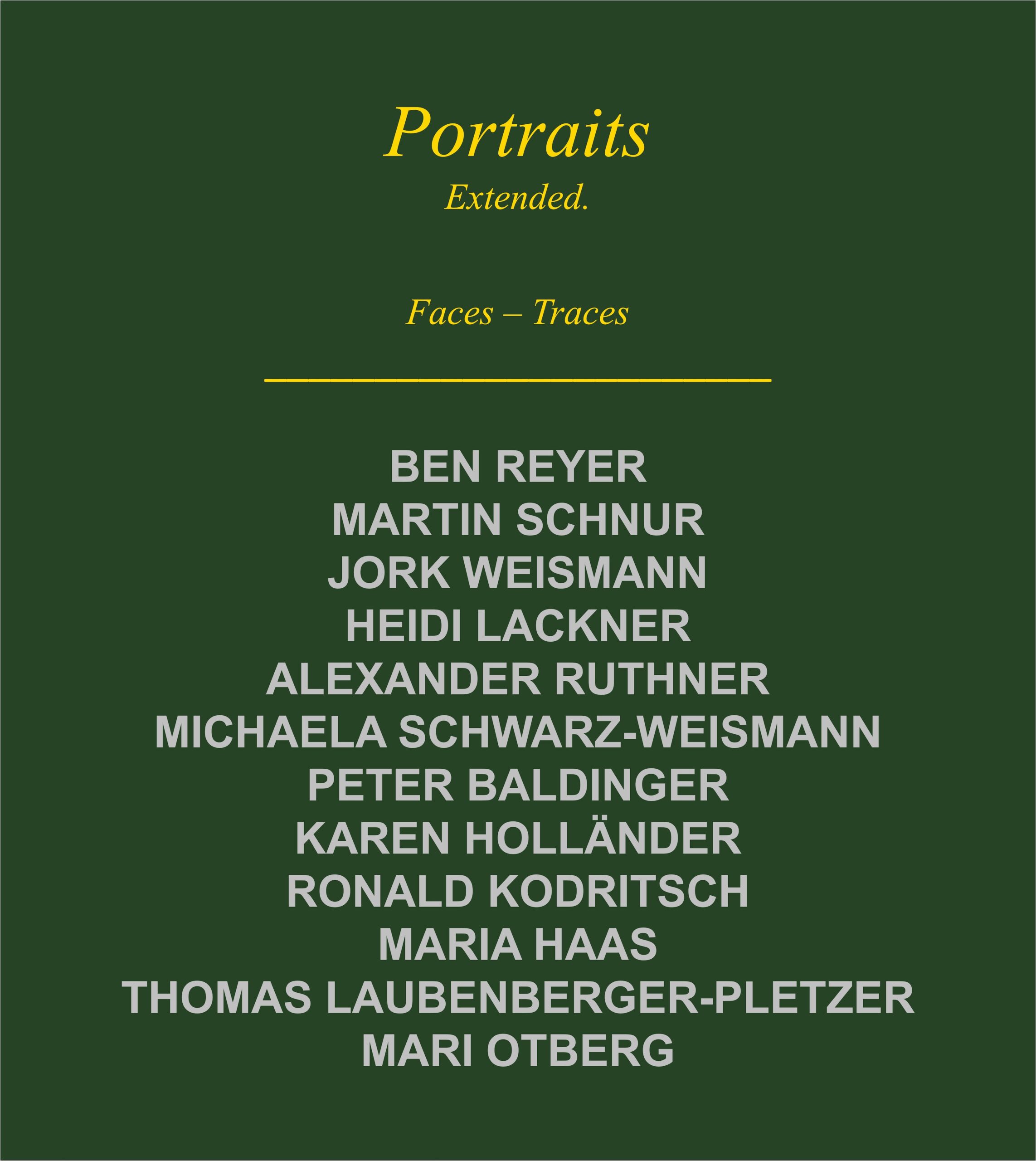 Ausstellung Portraits Himmelfportgasse 12